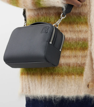 Brand new LOEWE Mini Camera Crossbody bag in soft grained 