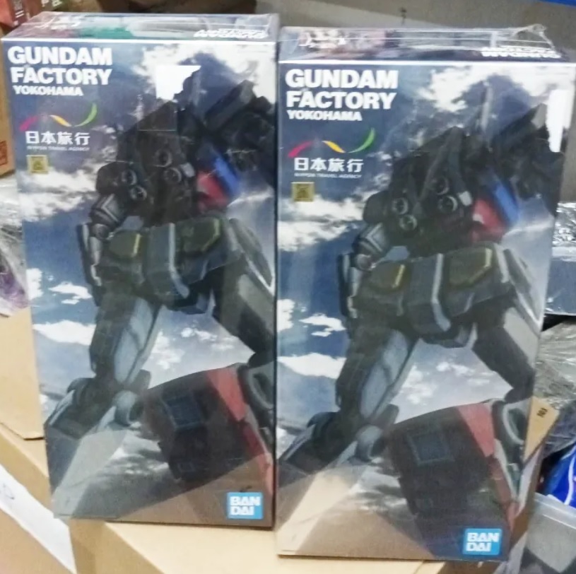 横濱限定套裝 Bandai Gundam factory Yokohama