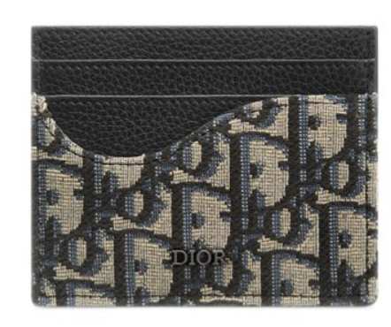 Pre owned Dior Saddle Card Holder